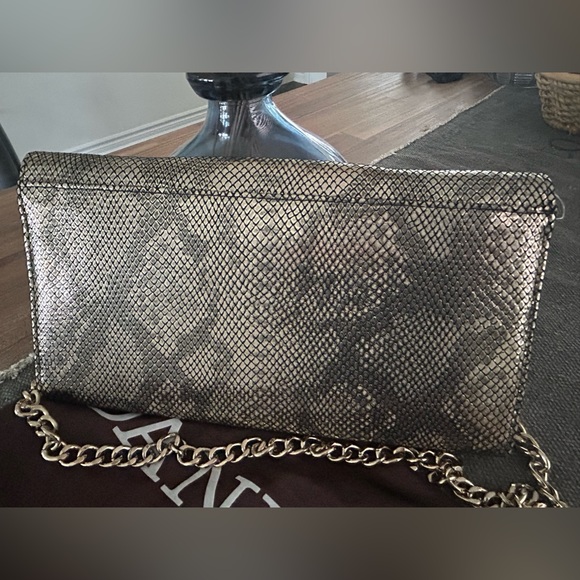 Danier 2 Ways Leather Clutch Bag - Picture 2 of 4